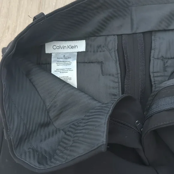 Calvin Klein Boys classy Black Dress Pants slacks trousers size 8 - Picture 6 of 8